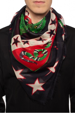 Snake motif shawl, zdjęcie 2 Snake motif shawl od Gucci